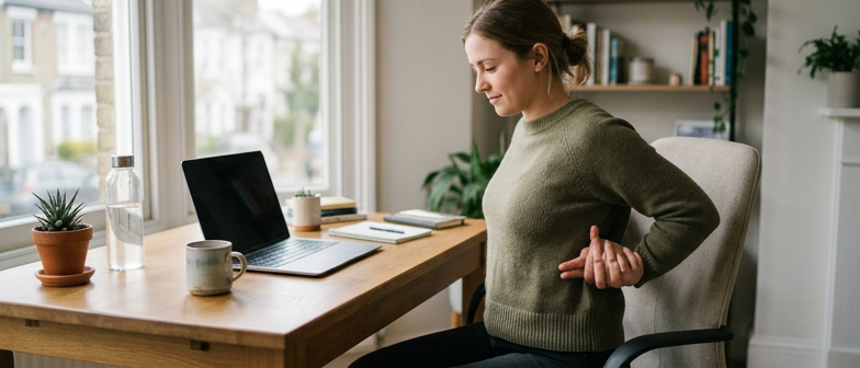 Desk Stretch Break Routine: Small Movement Habits That Protect Your Neck, Shoulders, and Spine
