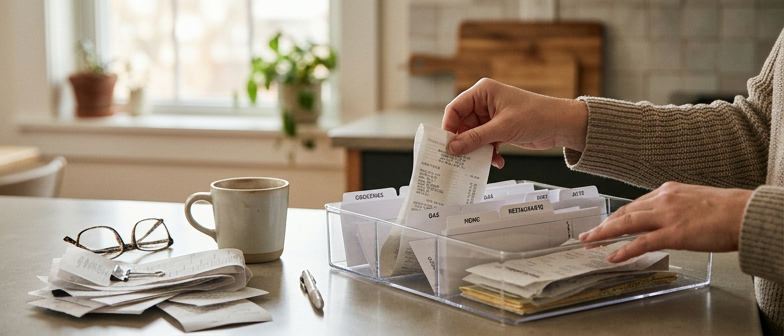 How to Build a Weekly Receipt Sorting System for Clear Household Spending Records
